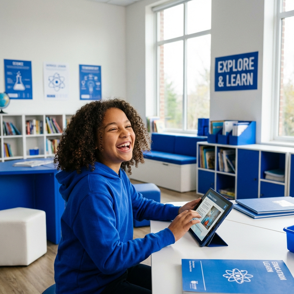 AI tutor interface with student practice